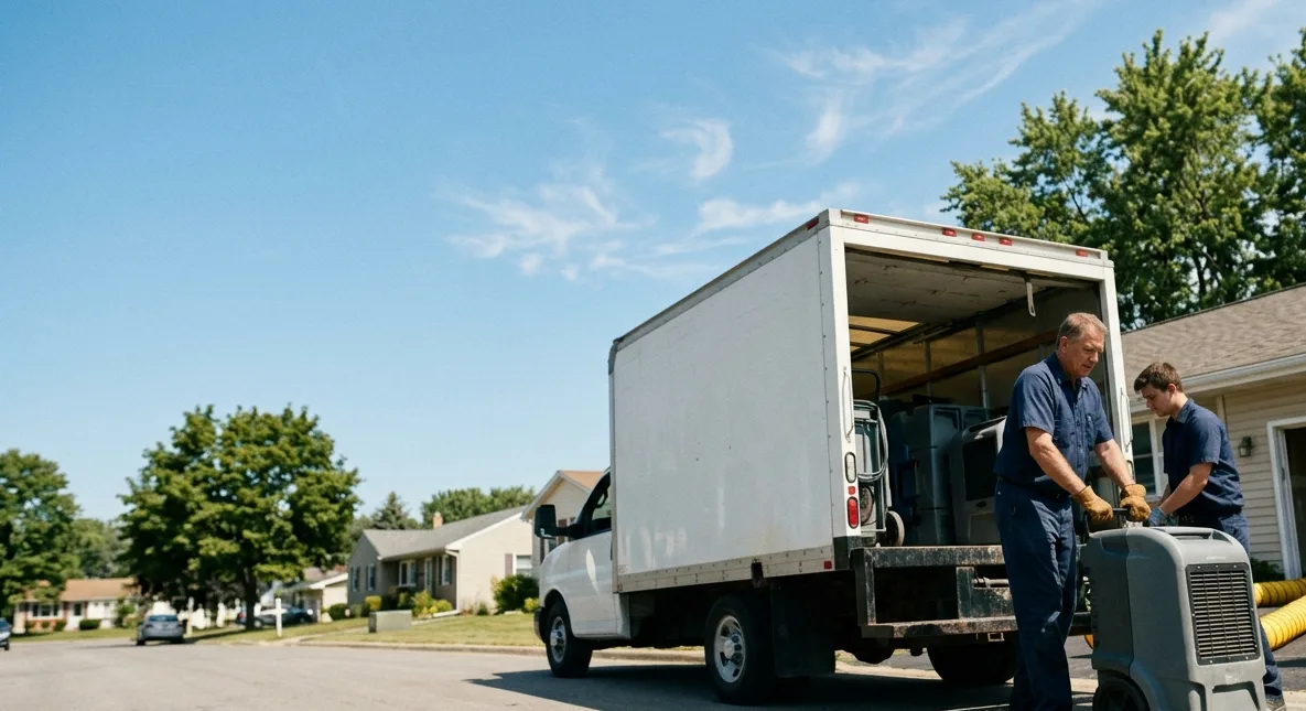 Water Damage Cleanup in Butler, OH near me